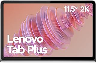 Compare Lenovo Tab Plus Android Tablet | 11.5 inch 2K Display | 128GB | WiFi 5 | 8GB RAM | Luna Grey at KSA Price
