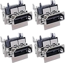 Compare 4 Pcs HDMI Port Socket Compatible with Xbox One S Only HDMI Port Socket Plug Jack Interface Connector Replacement at KSA Price