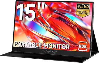 AYY Portable Monitor for Laptop 15 Inch,FHD…