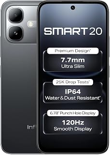 Compare INFINIX SMART 20 4+64GB  SHADOW BLACK at KSA Price