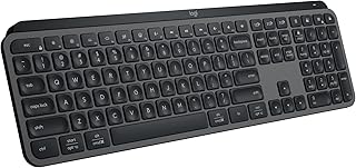 Logitech MX Keys S Wireless Keyboard, Low…