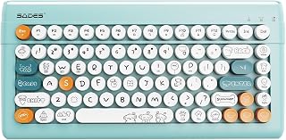 Wireless Bluetooth Keyboard for iPads Tablet Mac…