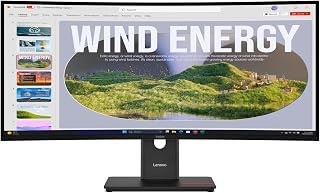 Compare Lenovo ThinkVision T34WD40 34" WQHD HDMIDPUSBCDOC at KSA Price