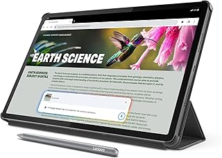 Compare Lenovo Idea Tab Pro  Student Tablet  Google Gemini  12.7” 3K LCD Display  8 GB Memory  128 GB Storage  MediaTek Dimensity 8300  Includes Pen and Folio Case at KSA Price
