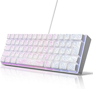 Compare Wired Mechanical Gaming Keyboard 61 Keys for at KSA Price