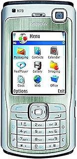 Compare Nokia N70 Mobile Phone, Silver, 2.1" TFT Display, 2MP Camera, 64MB Memory, Symbian OS 8.1a at KSA Price