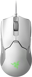 Compare Razer Viper  Ambidextrous Wired Gaming Mouse Optical Mouse Switches 69g Lightweight Design, Speedflex Cable, Optical 5G Sensor, 8 Programmable Buttons, RGB Chroma Mercury White at KSA Price