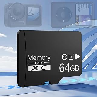 Micro SD Card 64GB U3 A1 V30, 80MB/s High…