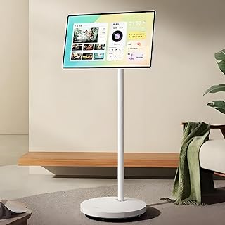 Compare Portable Smart Tv With Touchscreen Display, WirelessWired Dual Screen Mirroring, 360Degree Rotation, Remote Control Included, MultiFunctional Home And Commercial AllInOne Tv. 4+64GB at KSA Price