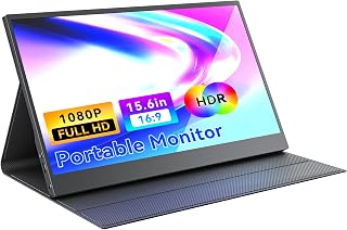 Portable Monitor 15.6" FHD 1080P 60Hz IPS…