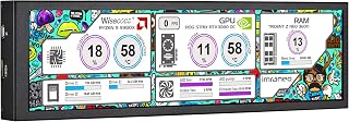 Compare 8.8 Inch Computer Secondary Display CPU Temperature Monitor with Housing FHD IPS 1920x480 LCD Display for Computer Temperature Windows Aida64 GPU CPU Monitor at KSA Price