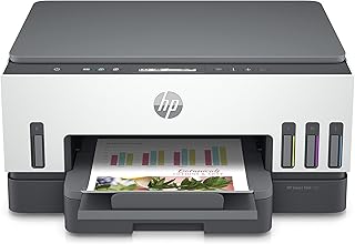 Compare HP Smart Tank 720 AllinOne Printer wireless, Print, Scan, Copy, Auto Duplex Printing, Upto 3 years of printing already included, WhiteGrey  6UU46A at KSA Price