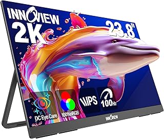 InnoView 23.8" 2K 100Hz 3-sided borderless Large…