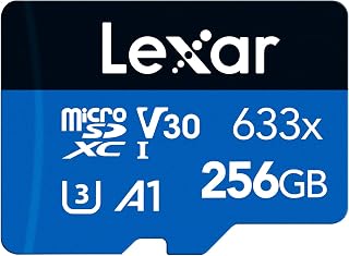 Compare Lexar 633x MicroSDHCSDXC UHSI Card with Adaptor 100MBPS, 256GB Capacity at KSA Price