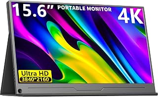 Compare MagicRaven 15.6'' 4K Portable Monitor for Laptop 3840×2160 IPS Second Gaming Monitor, USBC HDMI Portable Display Low Blue Light with Magnetic Cover Stand VESA for Laptop Mac Computer Phone PS4 Xbox at KSA Price