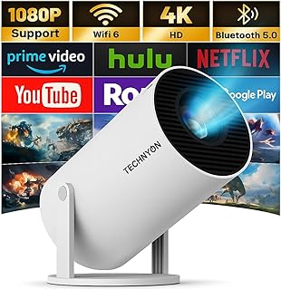 [2025 Upgraded & Android 11.0] Technyon Projector…