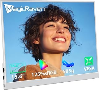 MAGICRAVEN Wireless Portable Monitor 15.6", Laptop…