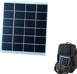 Compare Portable Solar Panel  Waterproof Solar Panels Outdoor  6v 2w Solar Battery Charger for Bicycle, Mobile Phone, Power Bank, and Camping Lamp at KSA Price
