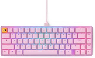 Glorious Gaming Keyboard - Pink - TKL Mechanical…
