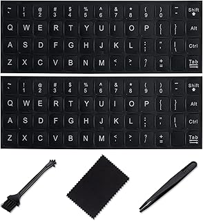 Softamm English Keyboard Stickers[5 in 1],Replacement…