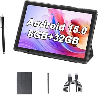 ATOZEE 10 Inch Tablet, Android 14 Tablets 8GB…