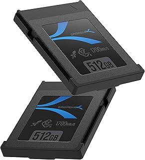 Compare SABRENT Rocket CFX 512GB CFexpress Type B Memory Card 2 Pack, R1700MBs W1500MBs CFXTBT512X2 at KSA Price