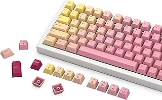Compare Glorious Grapefruit PBT Keycaps Set Pink & Yellow 143 Custom Keycaps, Cherry MX Profile, Pastel, LowProfile DyeSub for Mechanical Gaming Keyboards 60%, TKL, Full Size Incl Mac Keys 191 at KSA Price