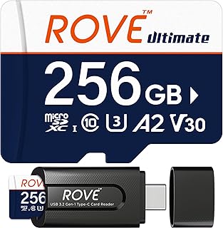 ROVE Ultimate Micro SD Card microSDXC 256GB Memory…