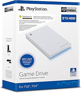 Seagate Game Drive for PS5, 2 TB, External…