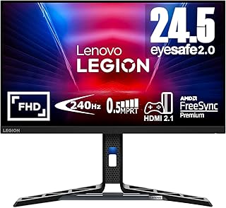 Compare Lenovo Legion R25f30 LED Display 62.2 cm 24.5" 1920 x 1080 pixels Full HD Black, 67B8GACBEU at KSA Price