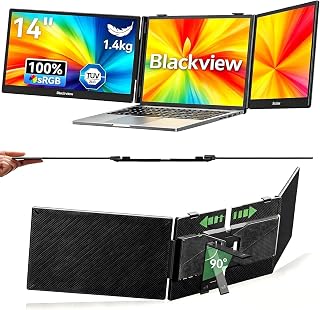 Blackview DCM5 14" Laptop Screen Extender, Low…