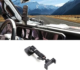 Compare Dash Phone Holder Phone Mount for 2024 2025 Jeep Wrangler JL 24 Door 4XE Jeep Gladiator Interior Accessories 360° Adjustable Cell Phone Mount at KSA Price