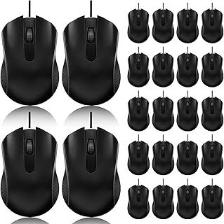 12 Pack Wired Mouse Bulk Computer Mouse Wired with…