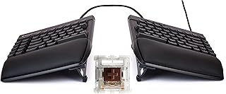 Compare KINESIS Freestyle Edge RGB Plus Split Mechanical Keyboard | Hotswap Tactile Switches | RGB | Ergonomic | Lift Kit Included | Detachable Palm Support | Fully Programmable | Mac Keycaps Included at KSA Price
