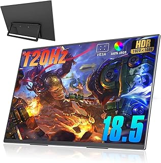 Portable Monitor 18.5 Inch 120 Hz 1080P 100%…