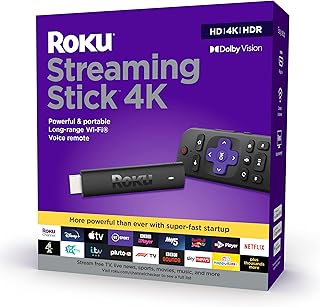 Compare Roku 3820EU Streaming Stick 4K | HD4KHDR Streaming Media Player, Black at KSA Price