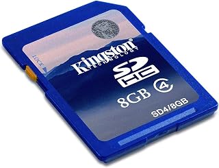 Kingston 8GB SDHC Memory Card Class 4