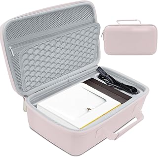 Compare EVA Hard Case Compatible with Kodak Dock Plus 4PASS Instant Photo Printer4x6, Photo PapersPower AdapterCartridge and Other Accessories,Waterproof and Anti DropCase only，Pink at KSA Price