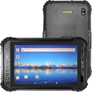 Compare ST9A5 Rugged Tablet, 8 inch Andriod 11 Industrial Tablet, OctaCore CPU 4GB+64GB, IP65 Waterproof, 10000mAh, 4G LTEBT 4.2GPSNFC, 13MP+5MP Camera 4+64GB, w2D Barcode at KSA Price