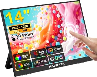 Portable Monitor Touchscreen 14", 1920x1200 60Hz…