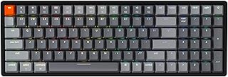 Compare Keychron K4 Hot Swappable Mechanical Gaming Keyboard RGB Backlit, 96% Layout Bluetooth WirelessUSB Wired Computer Keyboard with Gateron Brown Switch Aluminum Frame for Mac Windows Gamer PCVersion 2 at KSA Price