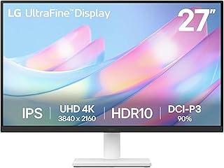 Compare LG 27US500W Ultrafine Monitor 27Inch 4K UHD 3840x2160 HDR10 IPS Borderless Design Reader Mode Flicker Safe Switch App HDMI DisplayPort  White at KSA Price