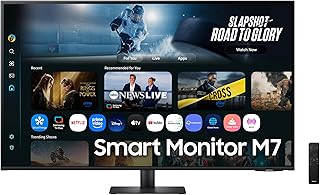 Compare Samsung 32" Smart Monitor M7 M70F Black 4K Vision AI at KSA Price