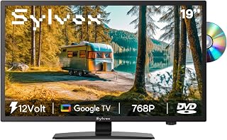 SYLVOX 12 Volt TV, 19" Smart RV TV…