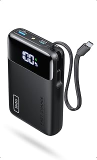 INIU 45W Power Bank, Smallest 20000mAh Portable…