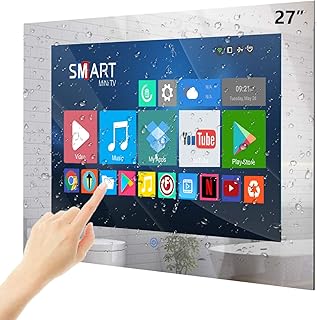 Haocrown 27-inch Touchscreen Bathroom TV Smart…