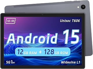 Compare 11 inch Android 15 Tablet for Adults – OctaCore Tablet with 6GB RAM, 128GB Storage, GMS Certified, Supports 1TB SD Card, Dual Cameras, WiFi 6, 8000mAh Battery at KSA Price