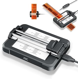 Compare Kiorafoto Professional Slide Film Cutter for 35MM & 120 Film, Builtin Adjustable Backlight, Antiscratch & Slipresistant, Easy Straight Cutting at KSA Price