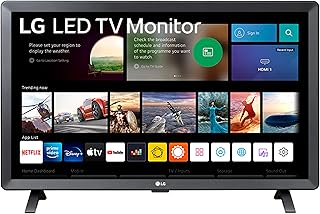 Compare LG TV Monitor 24TQ520SPZ  23.6 inch, HD Display, 60Hz, 14 ms, 1366 x 768 px, 2 x 5W Stereo Speakers, Wall Mountable, webOS Smart TV, Smart Wireless Connection at KSA Price