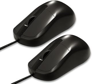 RED STAR TEC 2 Pack Wired Computer Mouse…